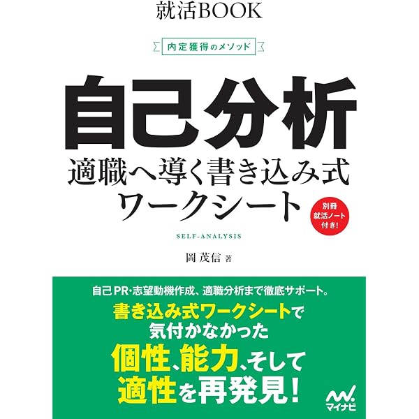 マイナビ2027 オフィシャル就活BOOK 内定獲得のメソッド 自己分析 適職